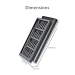 تصویر مجموعه 25 عددی پیچ گوشتی و سری پیچ گوشتی شیائومی مدل MJJXLSD002QW سایت حامی تک