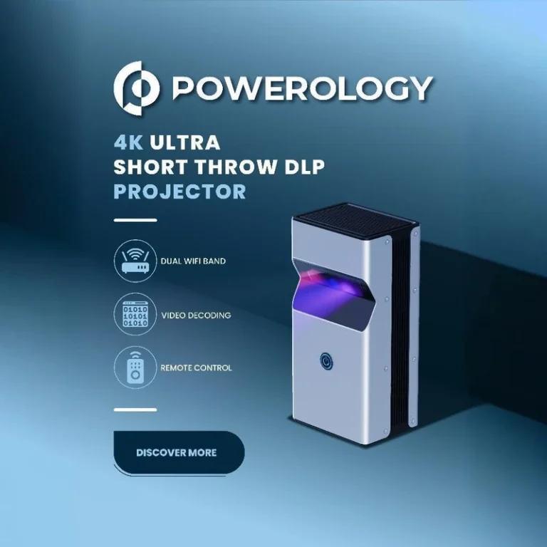 تصویر ویدئو پروژکتور پاورولوژی مدل 4K-DLP PUSHDLP - سایت حامی تک