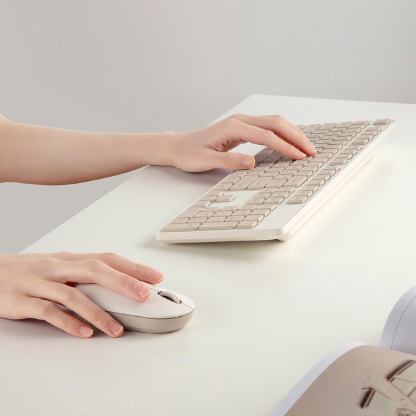 تصویر کیبورد و ماوس بی سیم شیائومی مدل WXJS02YM سایت حامی تک