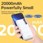 تصویر پاوربانک ریمکس مدل RPP-316 ظرفیت 20000 میلی آمپر ساعت سایت حامی تک