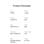 تصویر چندراهی برق مک دودو مدل CH-0620 - سایت حامی تک