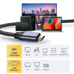 تصویر کابل تبدیل HDMI به VGA مک دودو مدل CA_777MCDO - سایت حامی تک