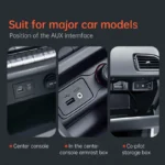 تصویر کابل تبدیل USB-C به جک 3.5 مک دودو مدل CA_082 - سایت حامی تک