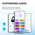 هدفون بلوتوثی انکر مدل Soundcore Q20i با نویز کنسلینگ فعال (ANC)، درگاه شارژ USB Type-C، دارای 2 میکروفون داخلی و 2 میکروفون خارجی، پشتیبانی از صدای Hi-Res از طریق کابل AUX - تصویر 6