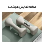 دمبل چند ضلعی وزن 2 کیلوگرم میجیا مدل MJYL01YM بسته 2 عددی - تصویر 2