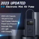 کمپرسور هوا شیائومی مدل Xiaomi Air Compressor 2 MJCQB06QW - تصویر 15